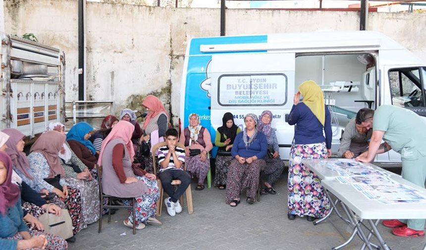 Mobil Diş Klinikleri kırsal mahallelerde hizmete başladı