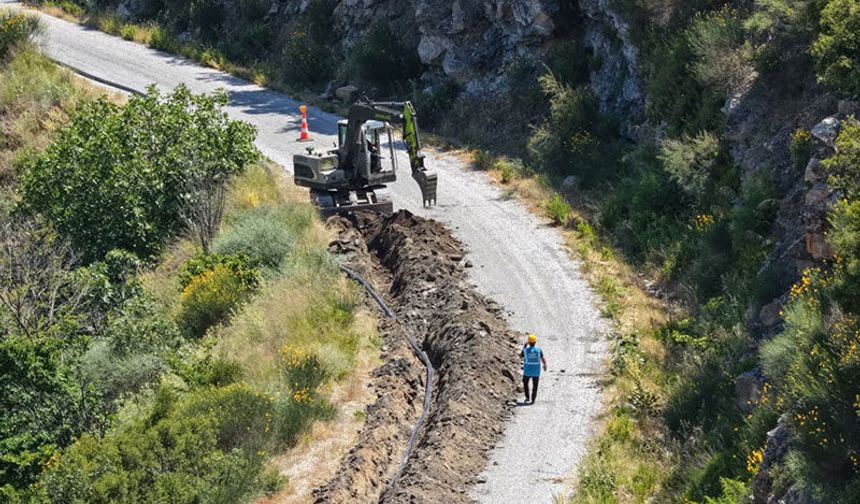 Eğrikavak’ta 7 kilometrelik içme suyu hattı yenileniyor