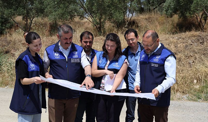 Germencik’te içme suyu altyapısı yenileniyor
