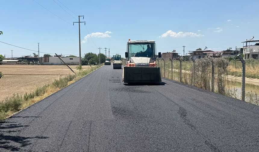 Aydın’da yol yatırımları sürüyor