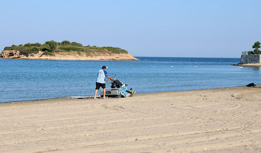 Didim’de plajlar düzenleniyor