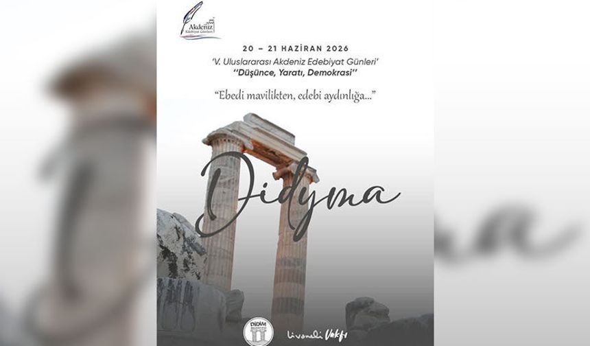 Didim, Akdeniz Edebiyat Günleri'ne ev sahipliği yapacak