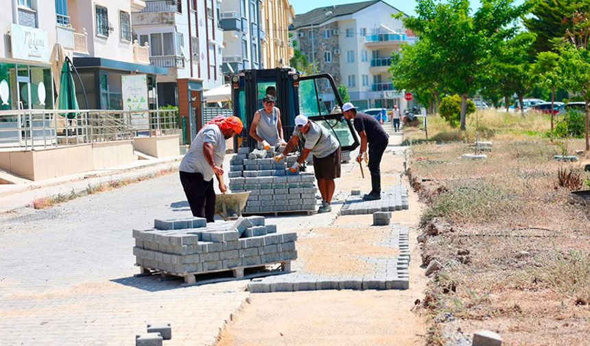 Didim Belediyesi’nden yol bakım ve onarım çalışması