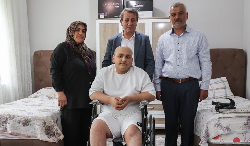 Başkan Yetişkin’den Muhammet’e anlamlı doğum günü hediyesi