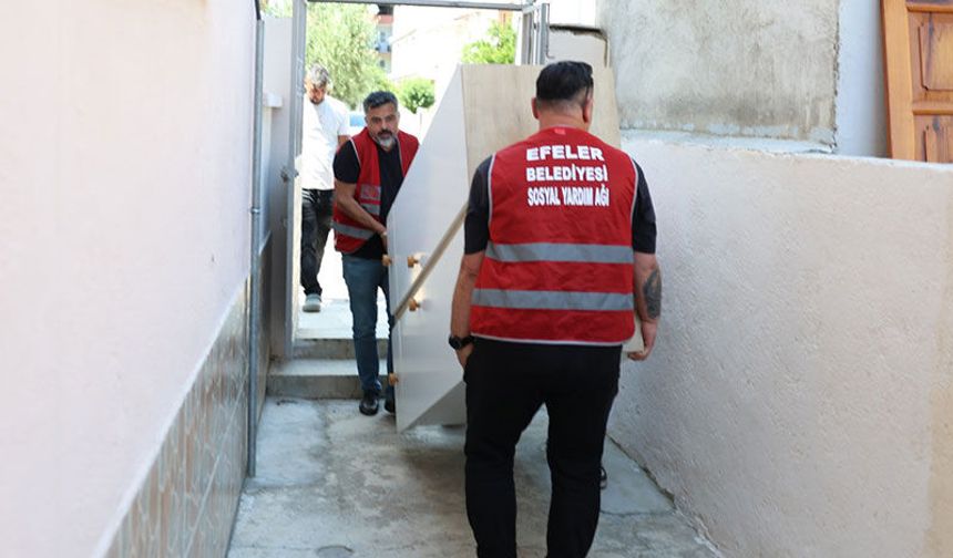 Efeler Sosyal Yardım Ağı vatandaşların ihtiyaçlarını karşılıyor