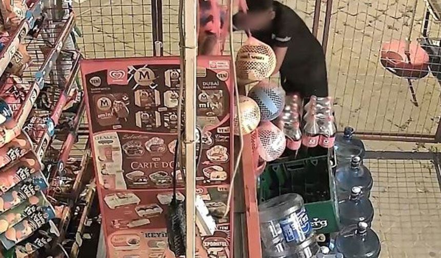 Marketi talan eden çocuklar suç makinesi çıktı