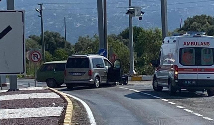 Aydın’da korkutan kaza