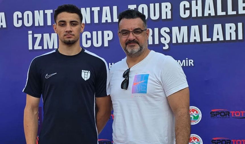 Aydınlı sporcu 110 metre engellide Türkiye rekoru kırdı