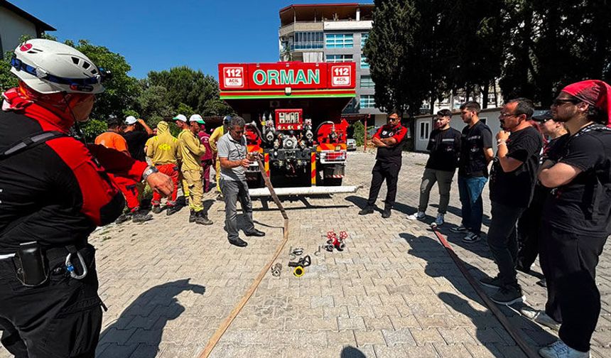 ASAK gönüllülerine orman yangınlarıyla mücadele eğitimi