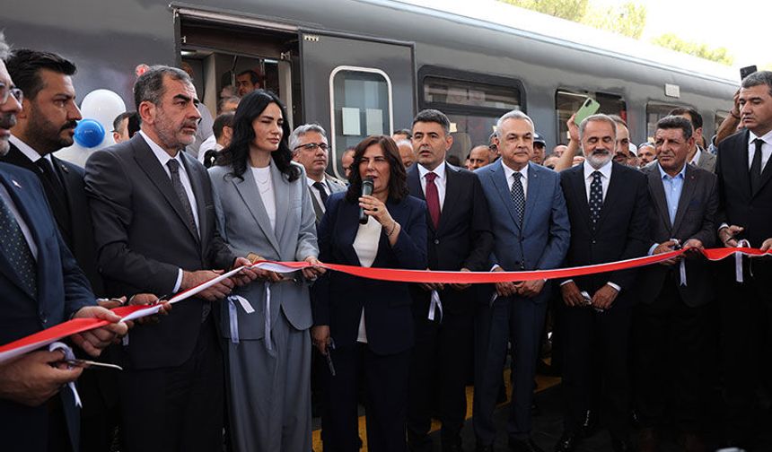 AYBAN banliyö hattı hizmete açıldı