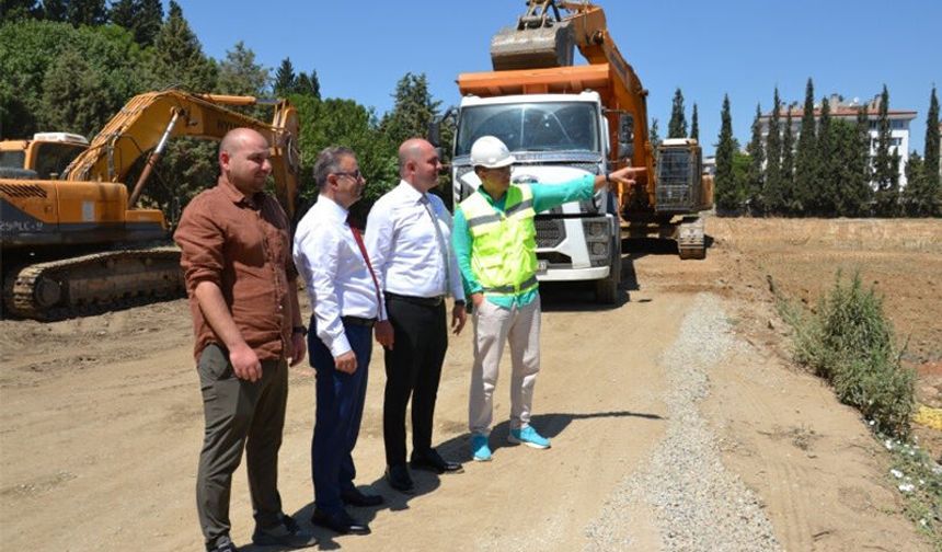 Yeni adliye sarayında çalışmalar hız kesmeden sürüyor