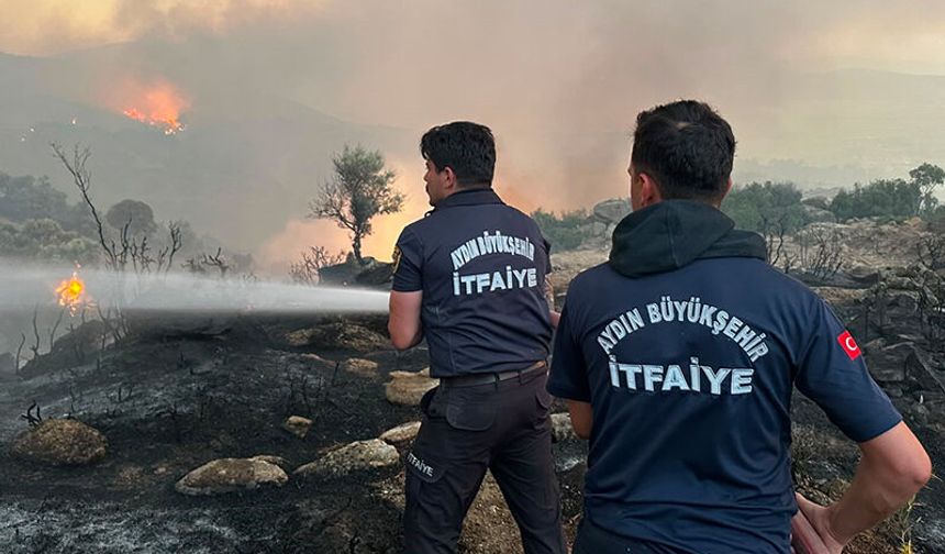 Büyükşehir itfaiyesi 1 haftada 446 yangına müdahale etti
