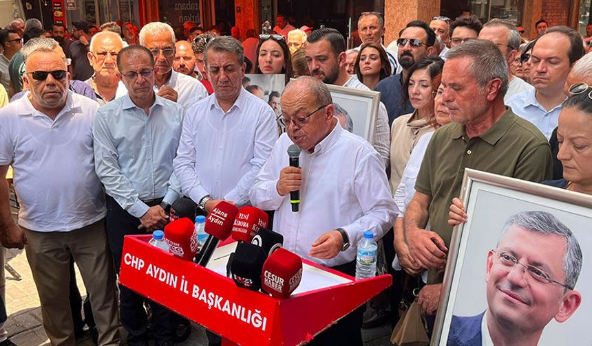 CHP Aydın’da toplu istifa!