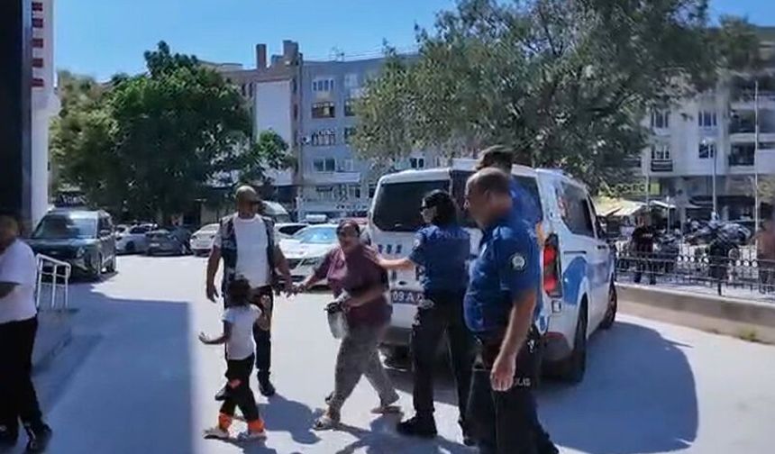 Kuşadası’nda zabıta memurunu darbeden 2 kadın dilenci tutuklandı