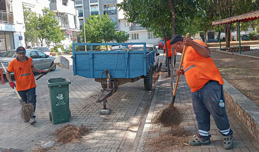 Efeler Belediyesi çalışıyor mahalleler pırıl pırıl oluyor