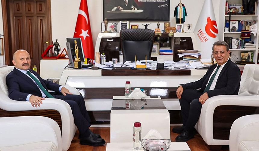 Başkan Yetişkin Vali Varol’u ağırladı