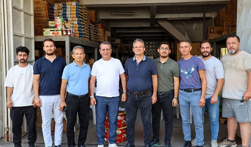 Başkan Yetişkin, esnaflarla görüştü