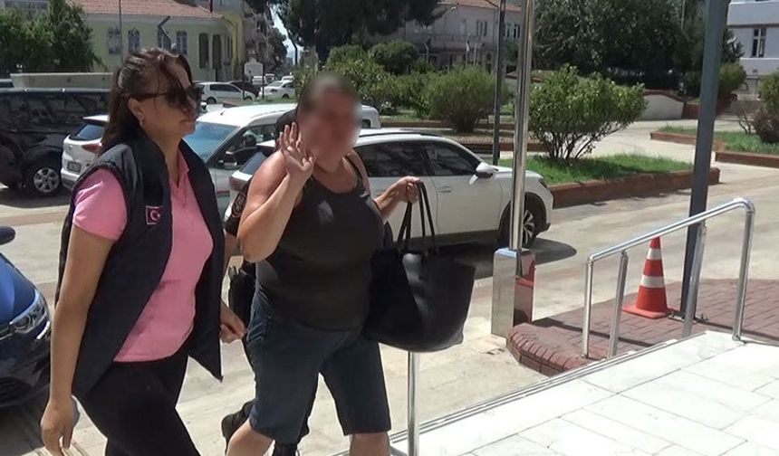 Aydın’ın gündemine oturan kadın adliyeye sevk edildi!
