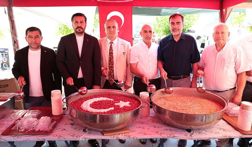 İncirliova Belediyesi'nden 5 bin kişilik aşure hayrı