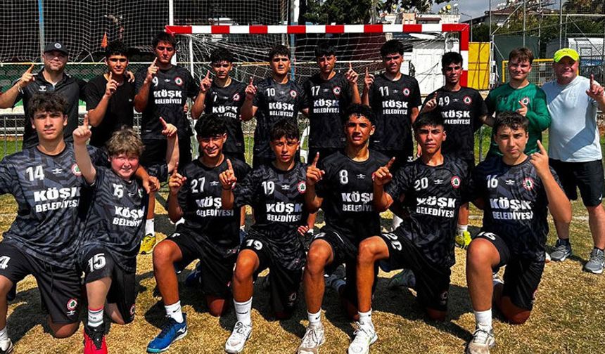 Köşk Belediye Doğanspor Hentbol Takımı Türkiye birincisi oldu