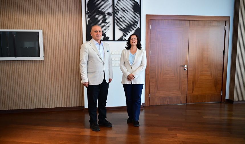 Başkan Çerçioğlu’na Aytekin Kaya’dan ziyaret