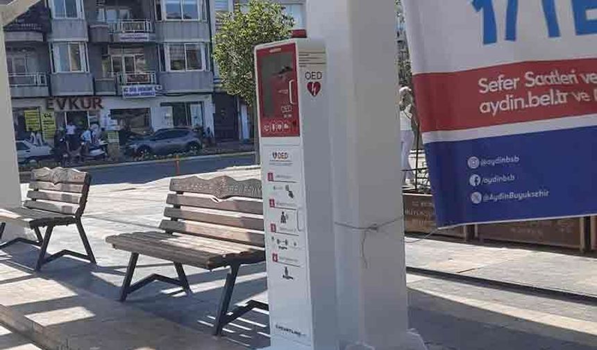 Aydın’da hayat kurtaran cihazlar hizmette