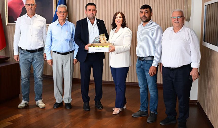Başkan Çerçioğlu’na Koçarlı Ziraat Odası’ndan ziyaret