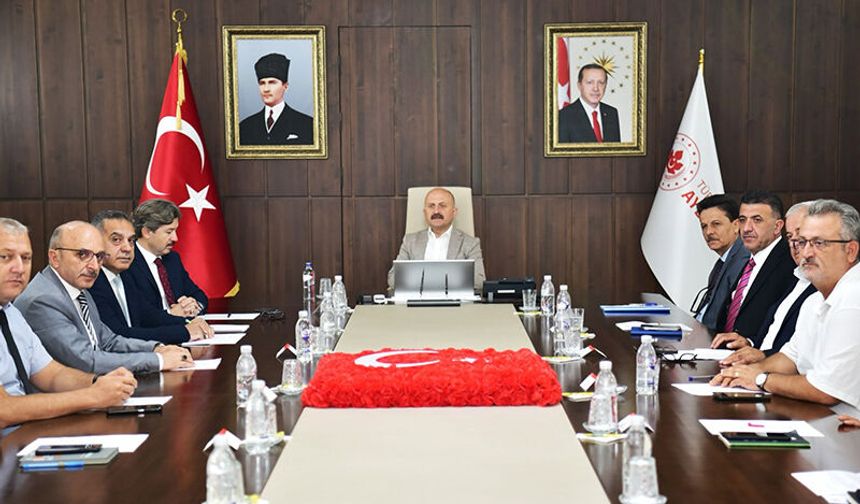 Aydın’da toprak koruma kurulu toplandı