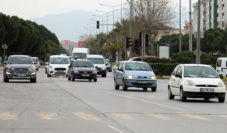 Aydın’da araç sayısı 690 bini geçti