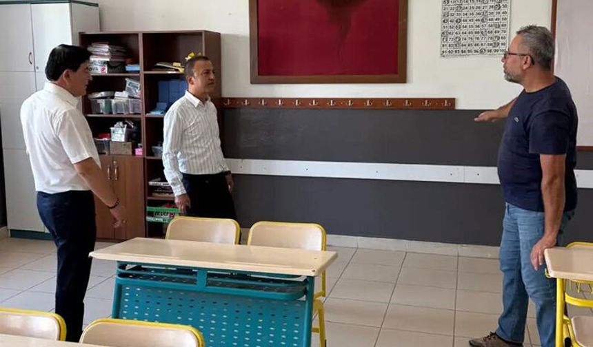Yenipazar'da okullar yeni eğitim yılına hazırlanıyor