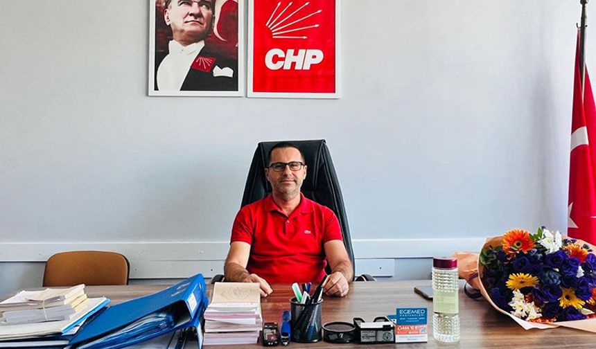 CHP Söke'de Erkan Kaçar görevi devraldı