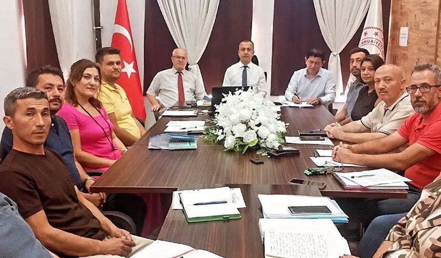 Yenipazar’da yeni eğitim öğretim yılı hazırlıkları değerlendirildi