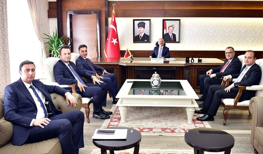Aydın Valisi Varol, adli teşkilat yöneticilerini kabul etti