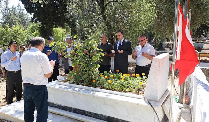 Şehit jandarma er Altun mezarı başında anıldı
