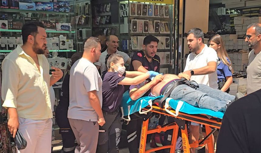 Aydın'da bir kişi silahla vuruldu