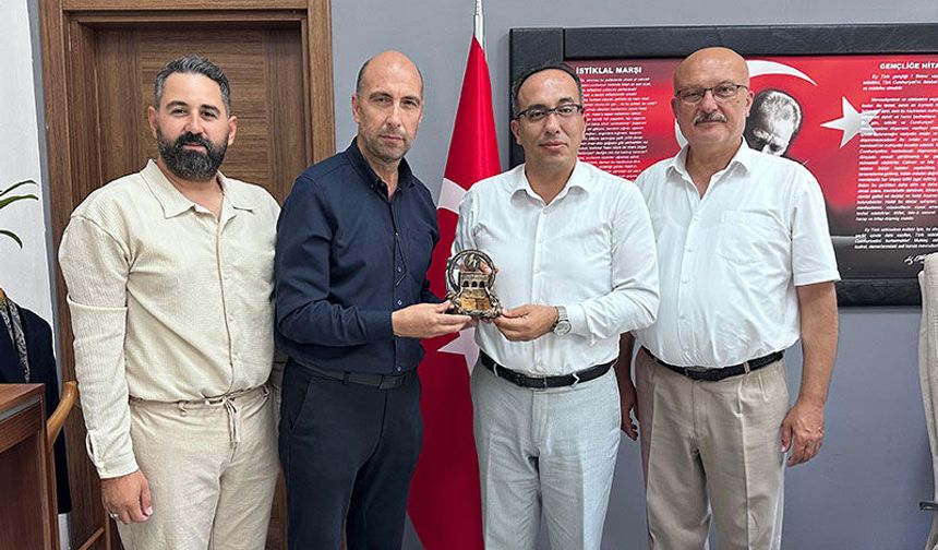 Başkan İnce'den Çomruk'a ziyaret