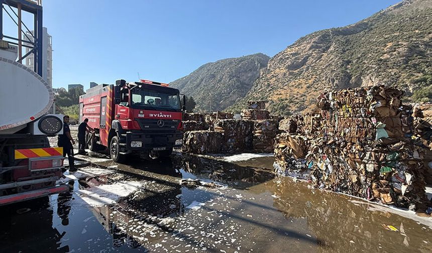 KİPAŞ Kağıt Fabrikası’nda yangın