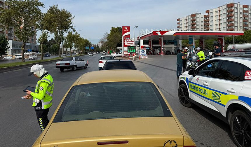 Aydın’da dronlu  trafik denetimi
