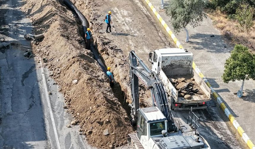 Büyükşehir Belediyesi'nden Bozdoğan'a altyapı yatırımı