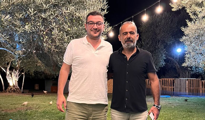 İki eski il başkanından dikkat çeken buluşma