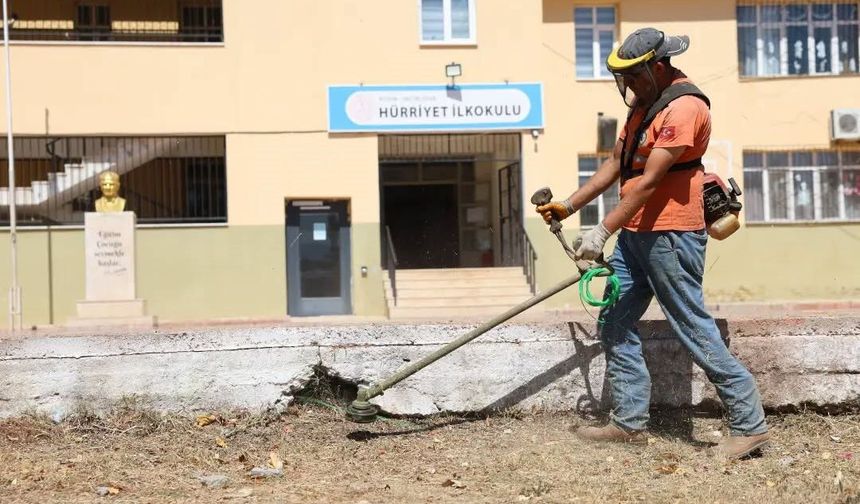 İncirliova’da Okullar Yeni Eğitim Yılına Hazırlanıyor