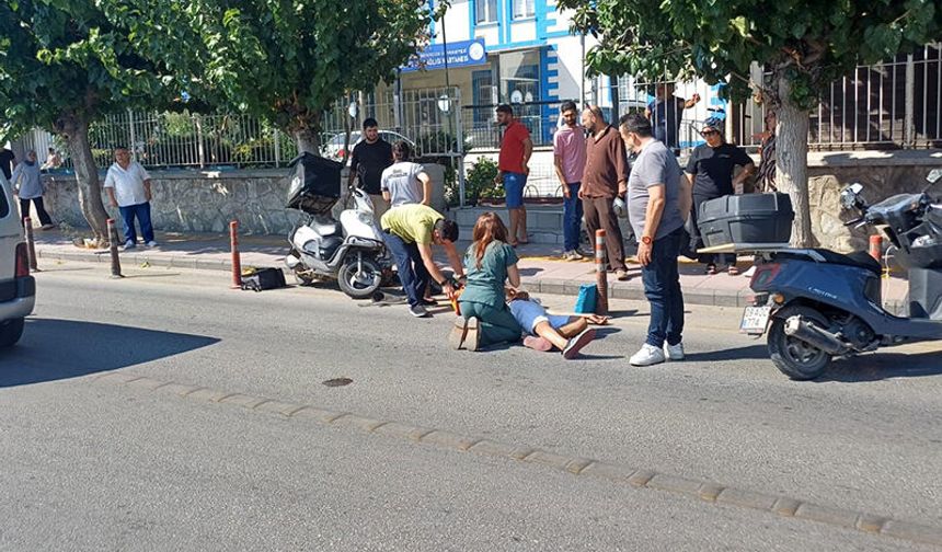 Aydın’da korkutan kaza