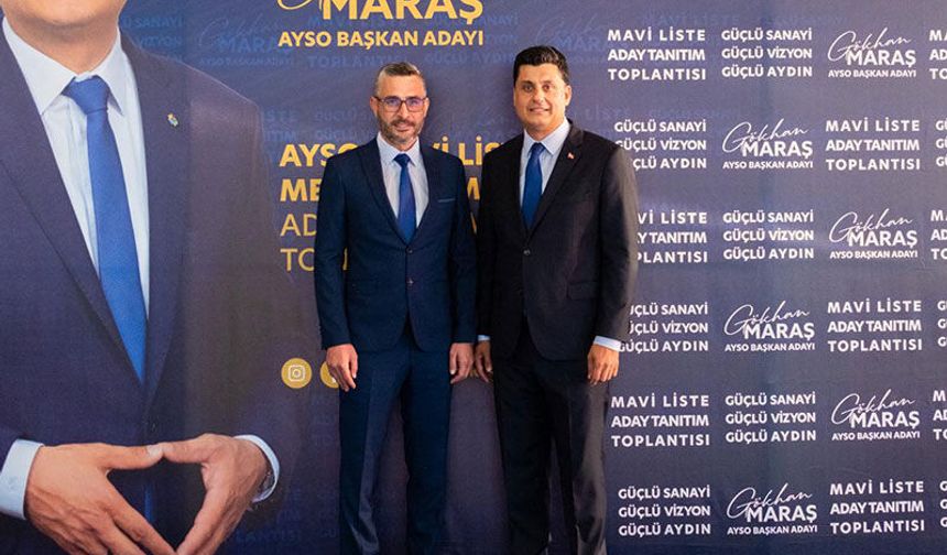 Bozdoğan iş dünyası, Gökhan Maraş’ın yanında