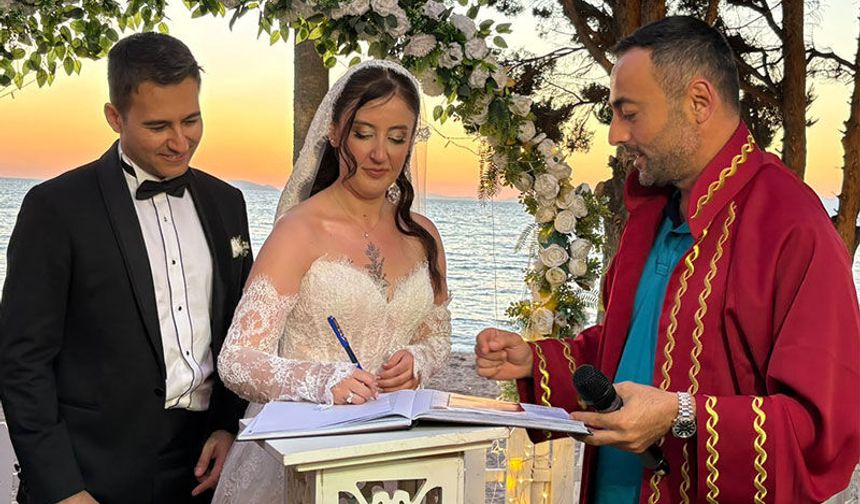 Didim’de görkemli düğün