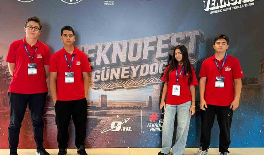 Aydınlı öğrenciler TEKNOFEST’te Türkiye 2’ncisi oldu
