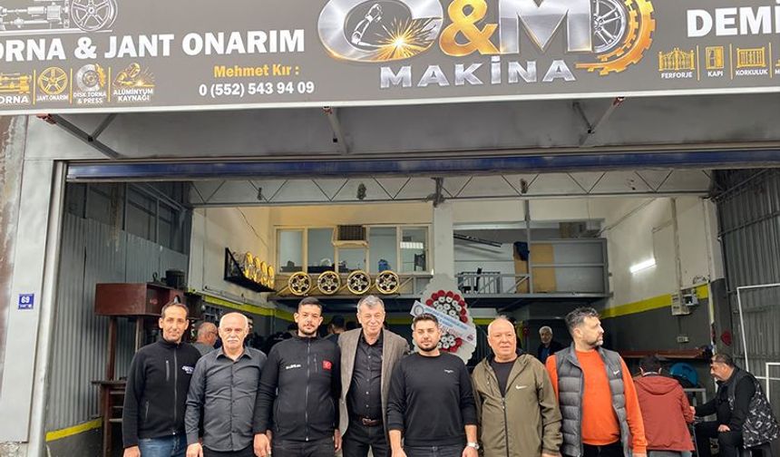 Aydın’da O&M Makina hizmete açıldı