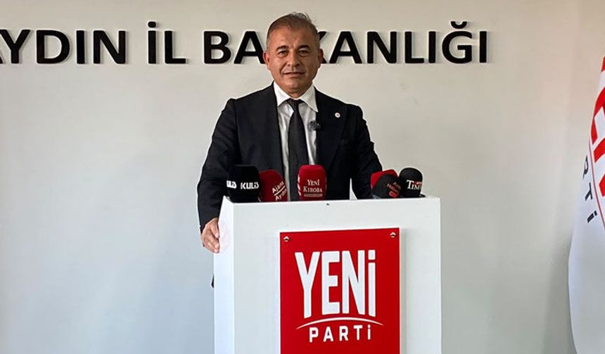 Yeni Parti Aydın'da Dilaver Demir adaylığını açıkladı