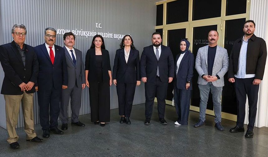 Başkan Çerçioğlu’na AGC’den  ziyaret