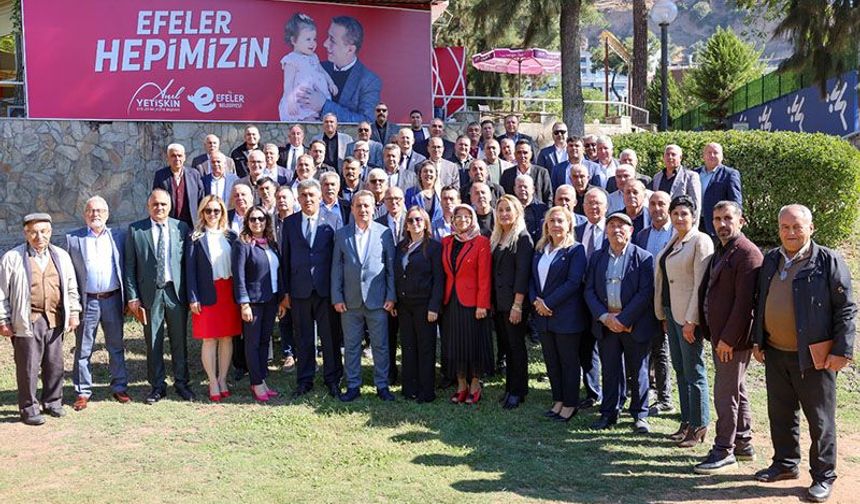 Başkan Yetişkin muhtarlarla buluştu