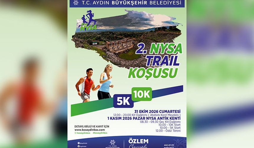 Doğa ve spor Nysa’da buluşacak
